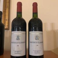 2 bottiglie di Marchese di VillaMarina 1999