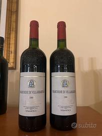 2 bottiglie di Marchese di VillaMarina 1999