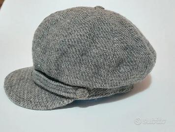 Cappello Natier Newsboy Lana Alpaca Grigio 56