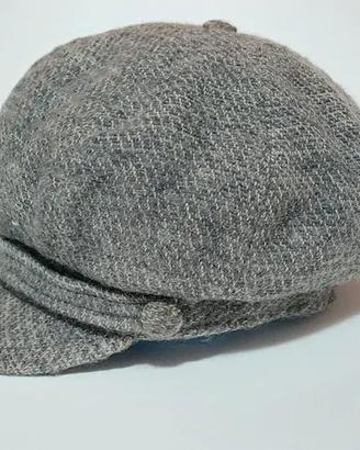 Cappello Natier Newsboy Lana Alpaca Grigio 56