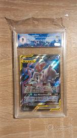 Pokemon mewtwo e mew gx alleati graad 9