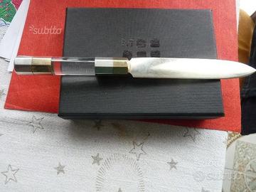 Taglia carte e penna in argento 925 originali