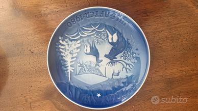 Piatto ceramica Copenaghen 1980