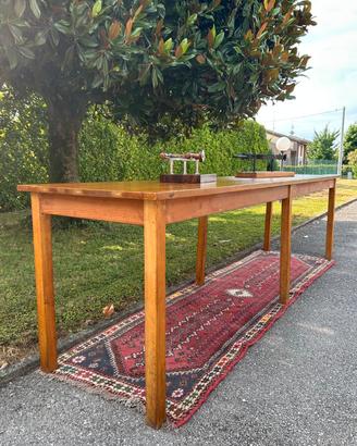 Tavolo in abete da sartoria 3mt