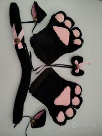 Set  costume da gatto