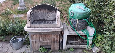 Barbecue in muratura