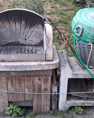Barbecue in muratura