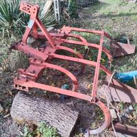 Erpice per trattore con cancello di ferro