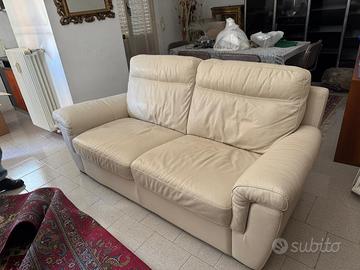 DIVANI IN PELLE 2 POSTI