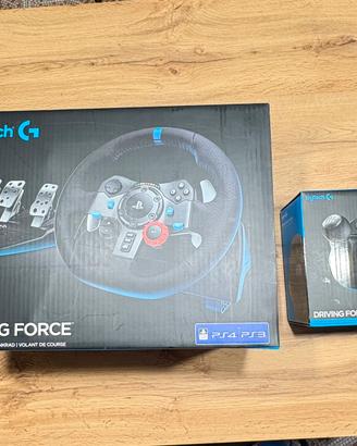Logitech G29 + Cambio shifter (PS5/PS4/PS3/PC)