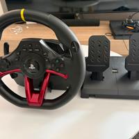 Pedaliera e volante Hori per ps4