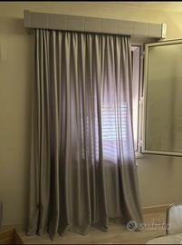 Tenda con portale cassonetto rivestito