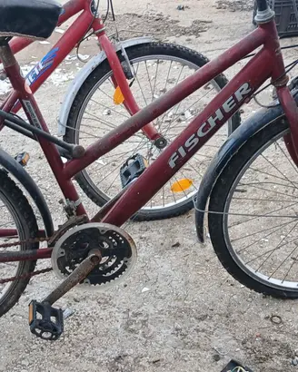bici fischer da restaurare