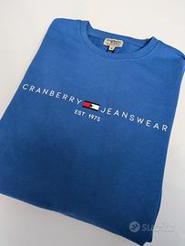 Felpa Uomo Blu Cranberry Jeanswear - Taglia M -