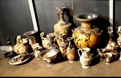 Parte di un gruppo di vasi