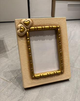 Cornice rettangolare media THUN con cuori dorati