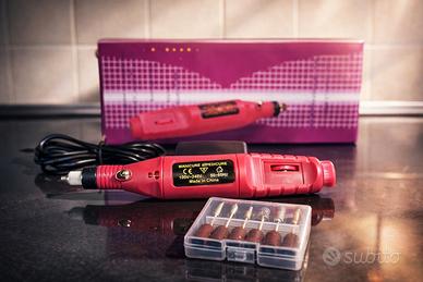 Fresa Elettrica per Unghie Manicure e Pedicure 