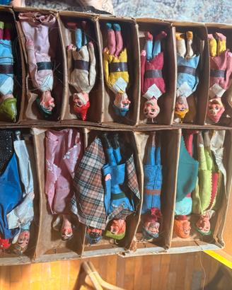 Set per spettacolo teatrale marionette