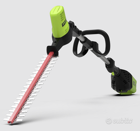 Tagliasiepi + batteria 60V 5Ah Greenworks