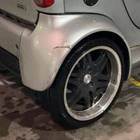 PARAFANGHI ALLARGATI (CHIAPPONI) SMART 450 BRABUS