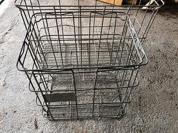 ceste metallo bottiglioni