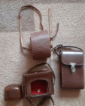 Custodie in cuoio anni 60/70
