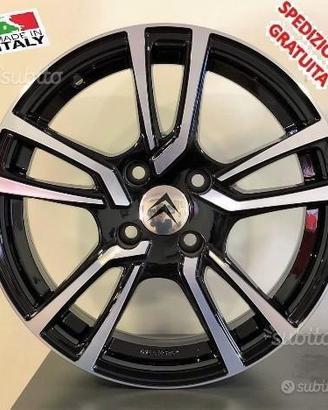 Cerchi in lega Citroen c2 c3 c4 Picasso Ds3 Ds4 16