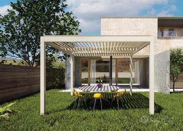 PERGOLA BIOCLIMATICA MT 4,00 X 4,00 MADE IN ITALY