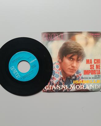 disco vinile 45 giri Gianni Morandi Isabelle