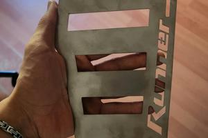 pedane in acciaio runner 180