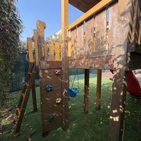 CASETTA PARCO GIOCHI CON SCIVOLO