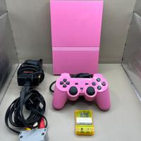 Sony Playstation 2 PS2 Slim Rosa console