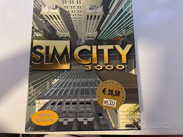 SimCity 3000 PC Italiano Originale 1999 Maxis EA C