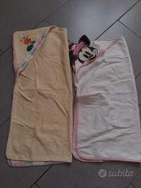 Asciugamani neonati con cappuccio