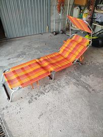 lettini spiaggia giardino 