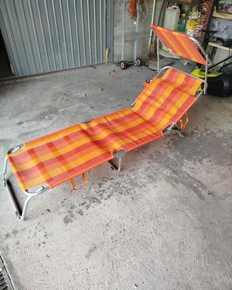 lettini spiaggia giardino 