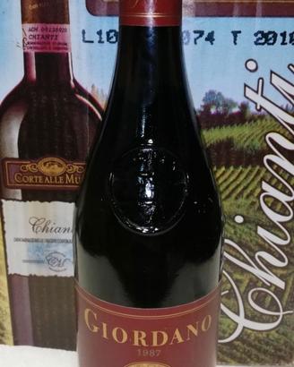 Bottiglie vino collezione vintage