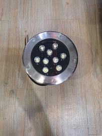 Faretti LED da incasso 9W 3000K