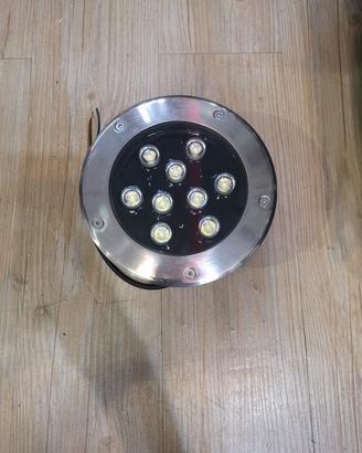 Faretti LED da incasso 9W 3000K