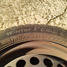 Cerchi in ferro gommati