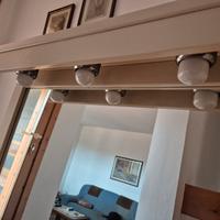 Pensile bagno con specchio