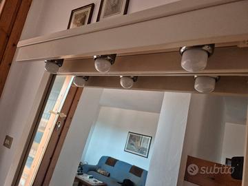 Pensile bagno con specchio