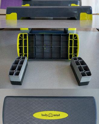 step regolabile con tre altezze