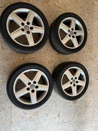 Cerchi audi set 4 ruote completo