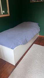 Letto ikea brimnes una piazza