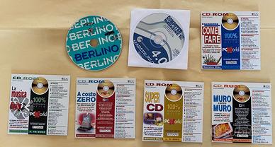 Lotto 1 cd rom allegati a riviste mensili Pc Word