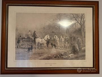 Retour de chasse di ENGRAVED BY C.E. WAGSTAFF