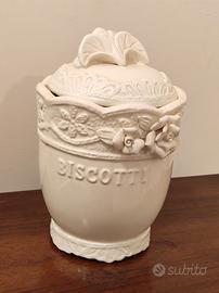 Biscottiera in ceramica con chiusura ermetica