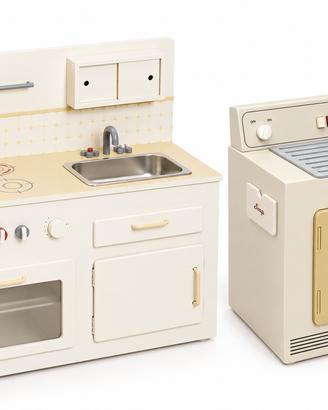 CUCINA + LAVATRICE GIOCATTOLO IN LEGNO - ZARA HOME
