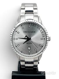 Trussardi Milano T-Bent Orologio Acciaio Nuovo